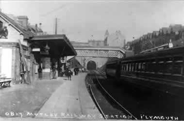 Historic photo of Mutley Station